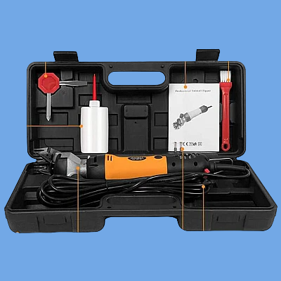 Masina de tuns oi PETU electrica profesionala 650W cu 6 trepte de viteza - imagine 3