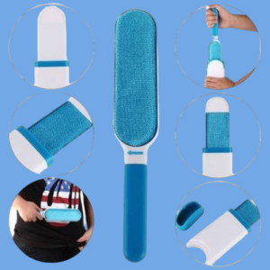 Set 1+1 Perie speciala pentru scame si par de animale PETU