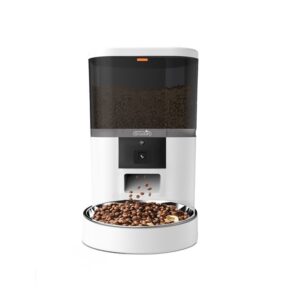 Hrănitor Automat Inteligent QQ005 cu WiFi și Cameră – Control Total și Grijă pentru Animalul Tău